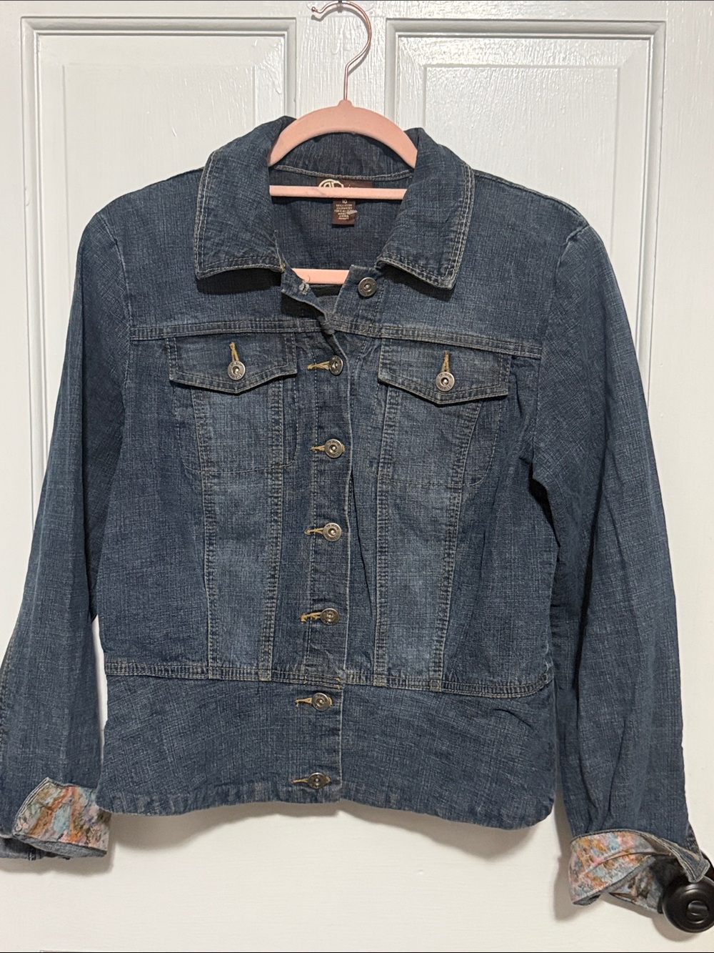 Rafaella Dark Blue Denim Jacket
